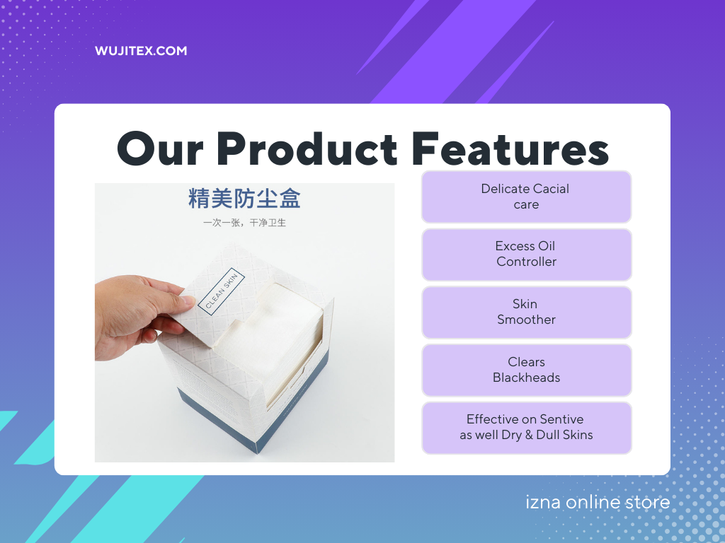 Disposable Facial Towels 50 count with easy Amazon return policy